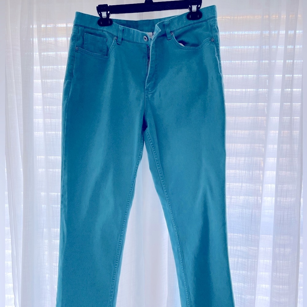 Turquoise Jean pant